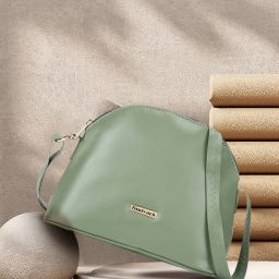 Green Women Sling Bag - Mini Solid-image-72