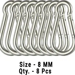 Snap Hook for Climbing, GI Snap Hook (8MM) Carabiner-image-26