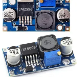 shockley LM2596 & XL6009 DC Buck Boost Converter Module COMBO (1 Pc LM2596) (1 Pc XL6009) Multipurpose Controller-43