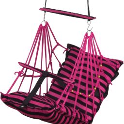 Cotton baby swing for Kids children chair jhula 1-6 Years Folding & Washable Swings-image-26