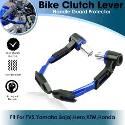 Blue /Black CNC Brake Clutch Lever Protector Handlebar Hand Guard-15