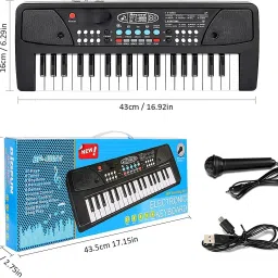 kavana PIANO KEYBOARD TOY FOR KIDS RECORDING AND REPLAY MUSIC PIANO KEYBOARD (PACK OF 1) Analog Portable Keyboard image 2