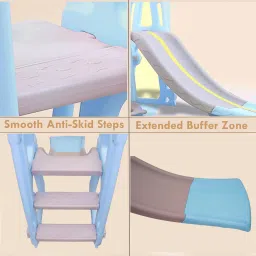 ehomekart Garden Slide for Kids - PLAYGRO Super Garden Slider with Extended Buffer Zone image 3