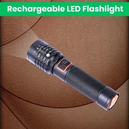Rechargeable Torch Light, Telescopic Zoom, Ultra Bright LED Flashlight Z73 Torch-image-25