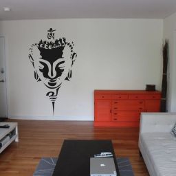 1 cm Stylish Buddha Big Self Adhesive Sticker-image-24