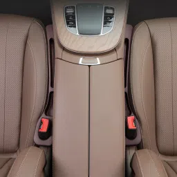 selifaur GBB309 Light Weight Car Seat Gap Filler (New storage slot)MG Astor Trunk Organizer image 3