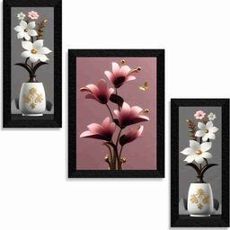 saf beautiful flower Premium wall paintings for wall decoration, living room Digital Reprint 19.5 inch x 28.5 inch Painting-picture-44