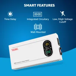 vosta VW3 Digital Stabilizer for Treadmill and Home Use Appliances | 3KVA Automatic Voltage Stabilizer image 3
