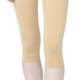 3/4th leggings Women Beige Capri-image-92