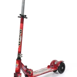 3-Wheel Foldable and Adjustable Height Kick Scooter with LED Wheels Kids Scooter Kids Scooter-image-65