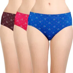 Pack of 3 Women Hipster Multicolor Panty-image-41