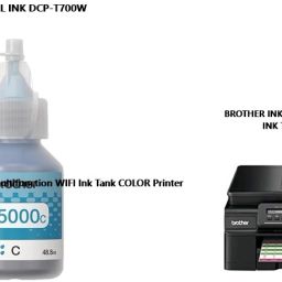 BROTHE BROTHER DCP-T700W Multifunction WIFI Ink Tank COLOR Printer Cyan Ink Bottle-25
