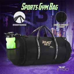 30 L GYM SHOULDER DUFFLE BAG FOR UNISEX WITH SEPARATE SHOE COMPARTMENT GYM BAG-image-72