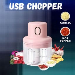 Electric Chopper, Rechargeable Chopper for Kitchen Vegetable & Onion Garlic J414 Electric Vegetable & Fruit Chopper-image-39