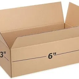Corrugated Cardboard 3 Ply Strong 6 x 3 x 3 Inches Carton Boxes Packaging Box-18