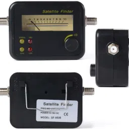 balrama J9001 New Arrival Satellite Signal Finder for All Dish TVs Gain Measuring DB Meter Black Colour Mini LCD Display Satellite Signal Finder Meter Tester With Excellent Sensitivity Satellite TV Receiver for Free to Air/Dish Network/Direct TV/Satellite TV Analog Voltage Tester image 2