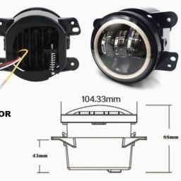 rohaneshop LED Fog Lamp Unit for Universal For Car Universal For Car image 4