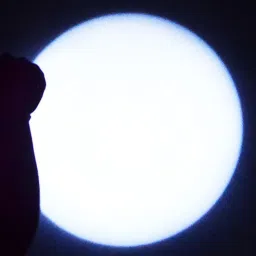 stealodeal Moon Light Pocket Laser Torch with CREE Led Torch image 5