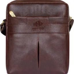 Brown Men & Women Sling Bag - Medium Sling Bag Crossbody Bag-image-46