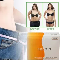 Slimming Patch Pack Of 10 Slim Patch For Men & Women pack of 1S Abdominal Belt-image-90