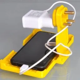 Mrs Simin CHARGING PAD WITH GLOSSY LOOK AND STRONG BODY Mobile Holder Mobile Holder-image-42