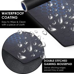 spincart Gaming Mouse pad, Long XXL Extended Desk Table Mat For Laptop ( Size: 70x30 cm) Mousepad image 3