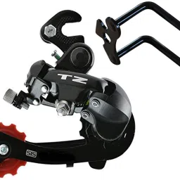 Tourney RD-TZ50 Bike Cycle 6/7 MTB Speed Rear Gear Derailleur And Gaurd Bicycle Brake Disk-26