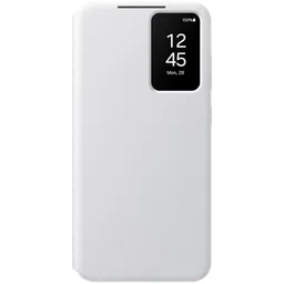 SAMSUNG Flip Cover for Galaxy S24 (Handy Hidden Pocket, White)-36