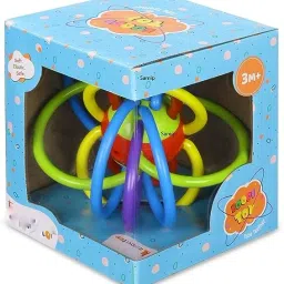 niyanetail Sensory Teething Ring Toys Loops Silicone Rings Loop Teether for Baby Teether image 2