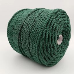 3Ply/Twisted Macrame (3mm,100Mtr.)Cotton Cord/Dori Thread Macrame (Army Green).-image-10