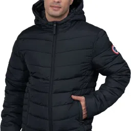 Men Solid Padded Jacket-image-54