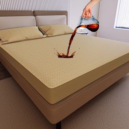 Fitted Single Size Waterproof, Breathable, Stretchable Mattress Cover-image-20