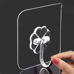 shalvi Adhesive Hooks for Wall, Sticky Wall Hook for Hangers,Bedroom,Bathroom hangings Hook 10 image 4