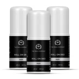 THE MAN COMPANY Set of 3 Noir Roll On Deodorant - 55 ml each-12