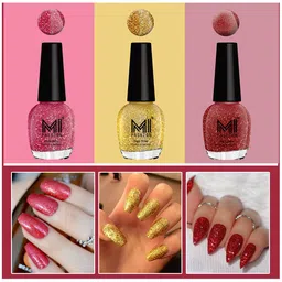 MI FASHION Set of 3 High Shine Vernis A Ongles Nail Polish 15ml Each - 786, 787, 792-image-74