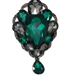 SYGA Women Crystal Rhinestone Studded Pin Brooch-image-67