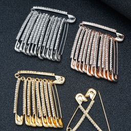 YouBella Set Of 35 Stone-Studded Saree Pins-24