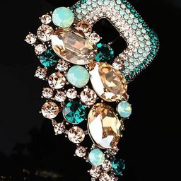 SYGA Women Diamond Encrusted Brooch Jewellery Pin-image-64