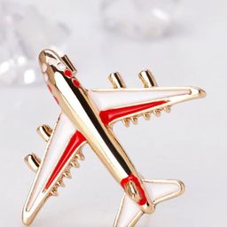 SYGA Women Aircraft Pin Brooch-image-45