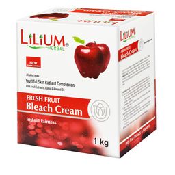 Lilium Fresh Fruit Instant Fairness Bleach Cream - 1kg-36