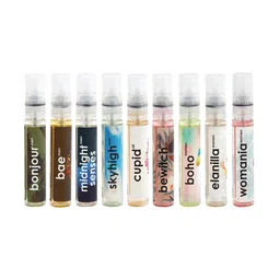 Adiveda Natural Unisex Set Of 9 Perfume Trial  - 12ml Each-30