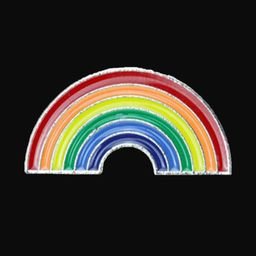 SYGA Alloy Rainbow-Charm Brooch-image-80