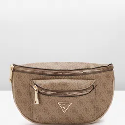 GUESS Brand Logo Printed Waist Pouch-32