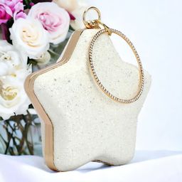 DressBerry Embellished Box Clutch-image-30