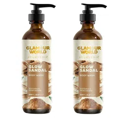 Glamour World Ayurvedic Glow Set Of 2 Sandal Body Wash 200 ml Each-22