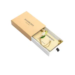 Hashburys Unisex Gold-Toned & White Floral Detailed Brooch-picture-5