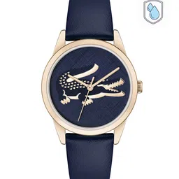 Lacoste Women Brass Printed Dial & Leather Straps Analogue Watch-image-25