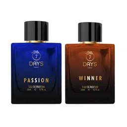 7 DAYS Passion & Winner 2-Pcs Long Lasting Eau De Parfum - 50ml Each-17