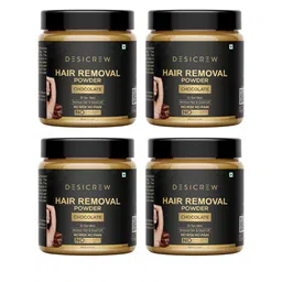 Desi Crew Set Of 4 Hair Removal Powder For De-Tan Skin - 100 g Each-11