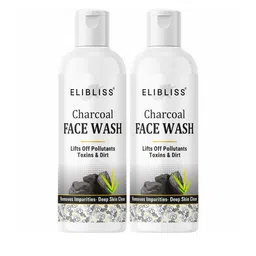 ELIBLISS Set Of 2 Charcoal Face Wash 50ml Each-19